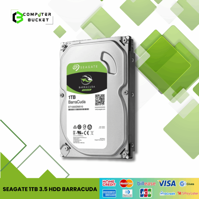 SEAGATE 1TB 3.5 HDD BARRACUDA