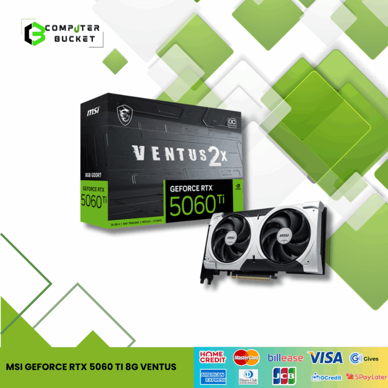 MSI GEFORCE RTX 5060 TI 8G VENTUS