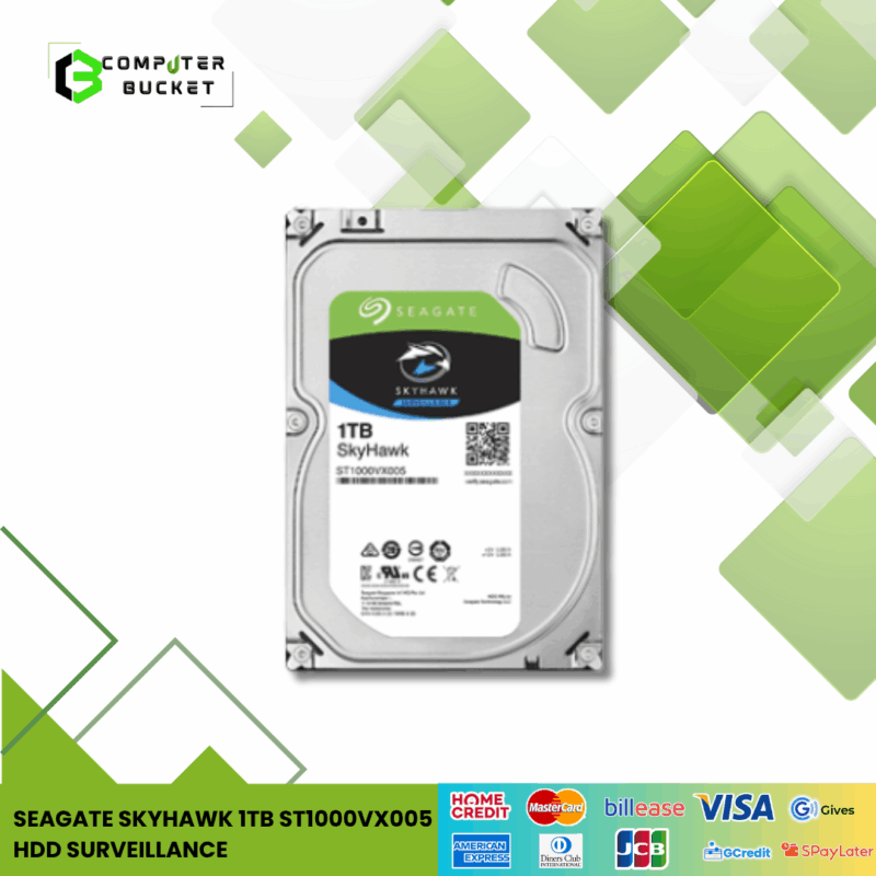 SEAGATE SKYHAWK 1TB ST1000VX005 HDD SURVEILLANCE