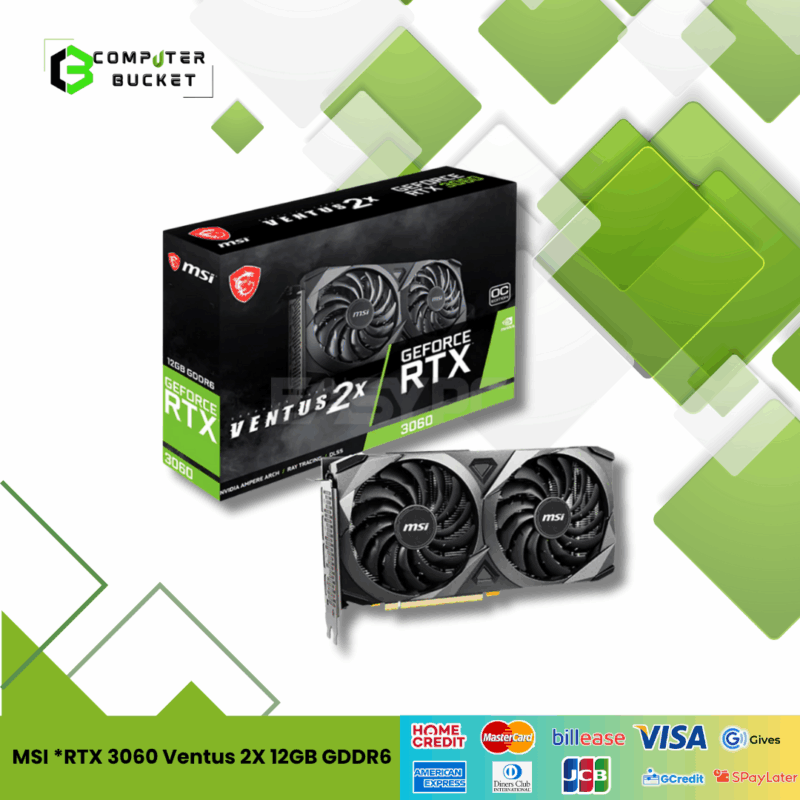 MSI *RTX 3060 Ventus 2X 12GB GDDR6