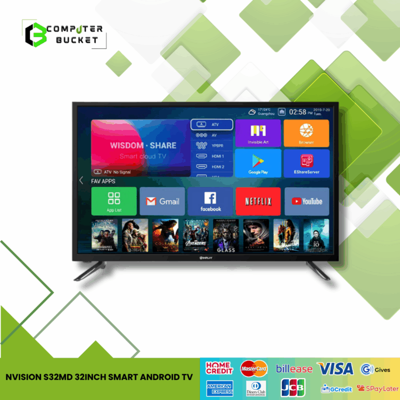 NVISION S32MD 32INCH SMART ANDROID TV