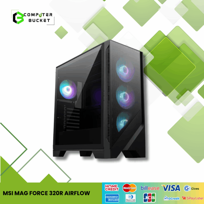 MSI MAG FORCE 320R AIRFLOW CASE