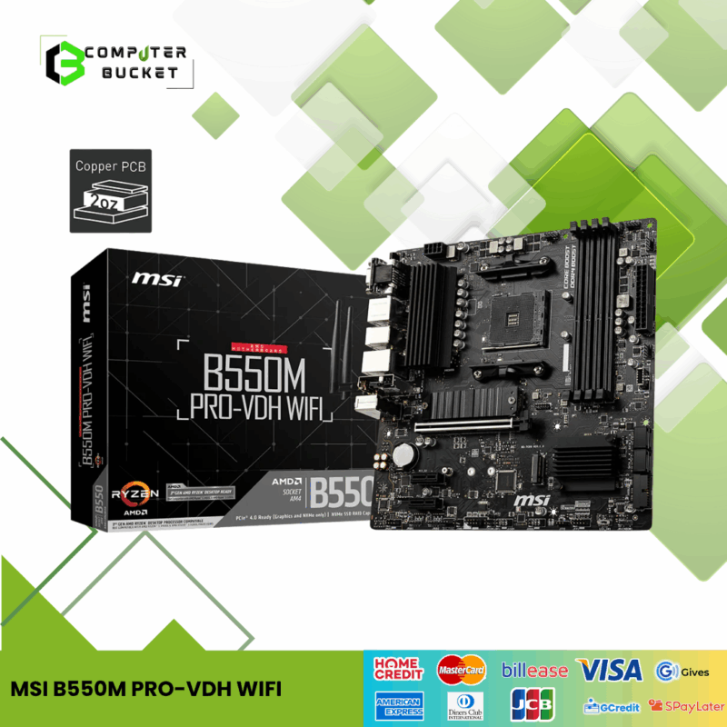 MSI B550M PRO-VDH WIFI