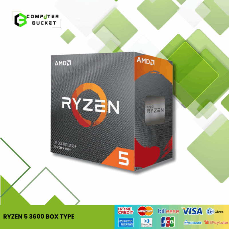 RYZEN 5 3600 BOX TYPE