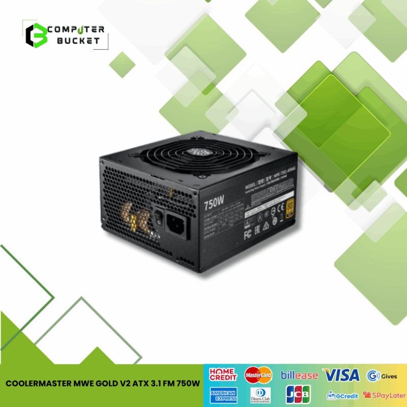 COOLERMASTER MWE GOLD V2 ATX 3.1 FM 750W
