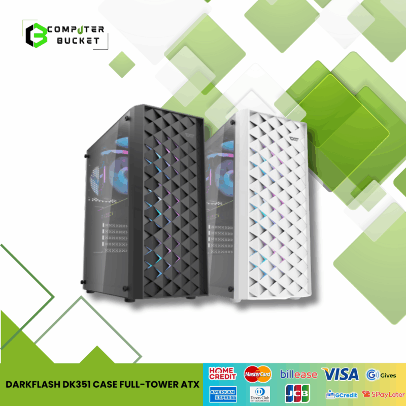 DARKFLASH DK351 CASE FULL-TOWER ATX