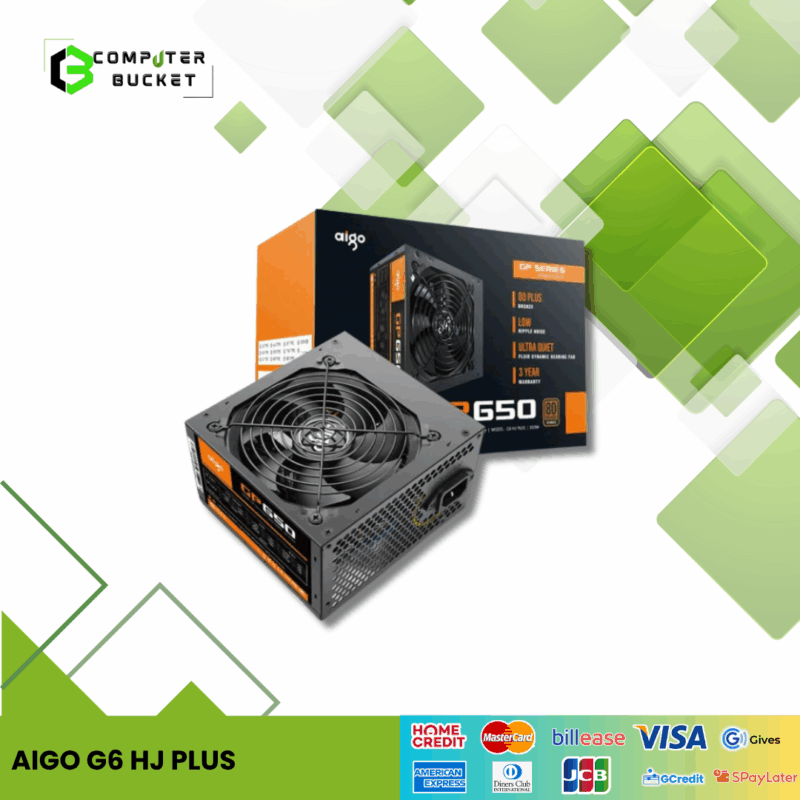 AIGO G6 HJ PLUS 650W 80+ BRONZE GP SERIES