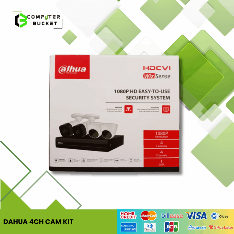 DAHUA 4CH CAM KIT