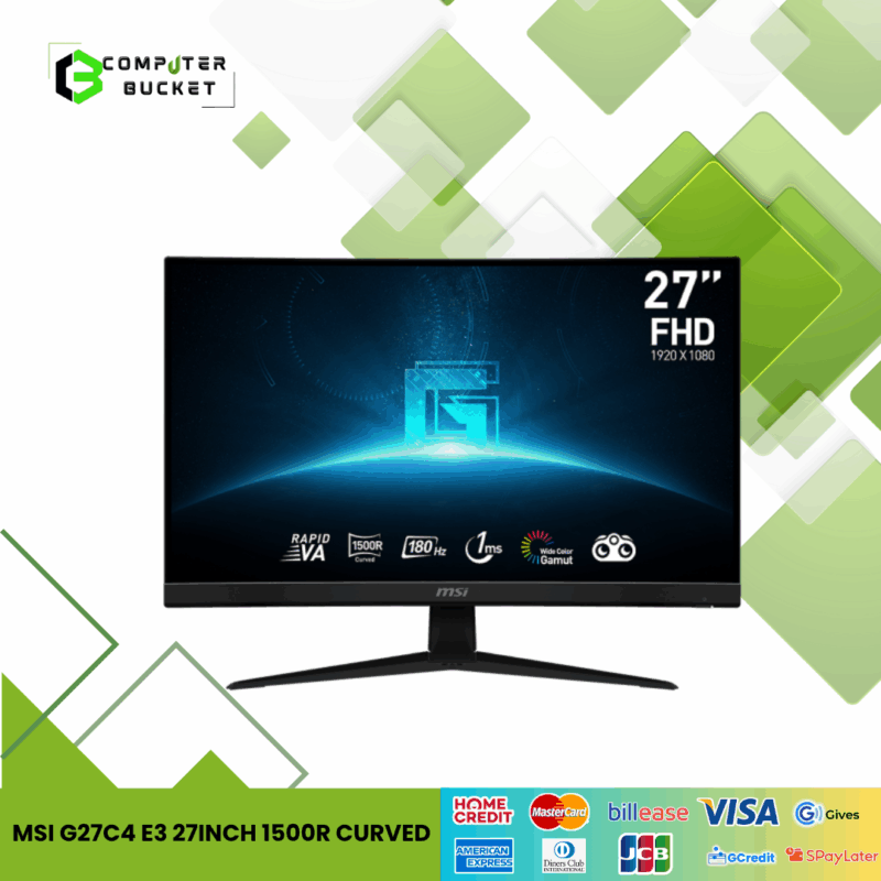 MSI G27C4 E3 27INCH 1500R CURVED