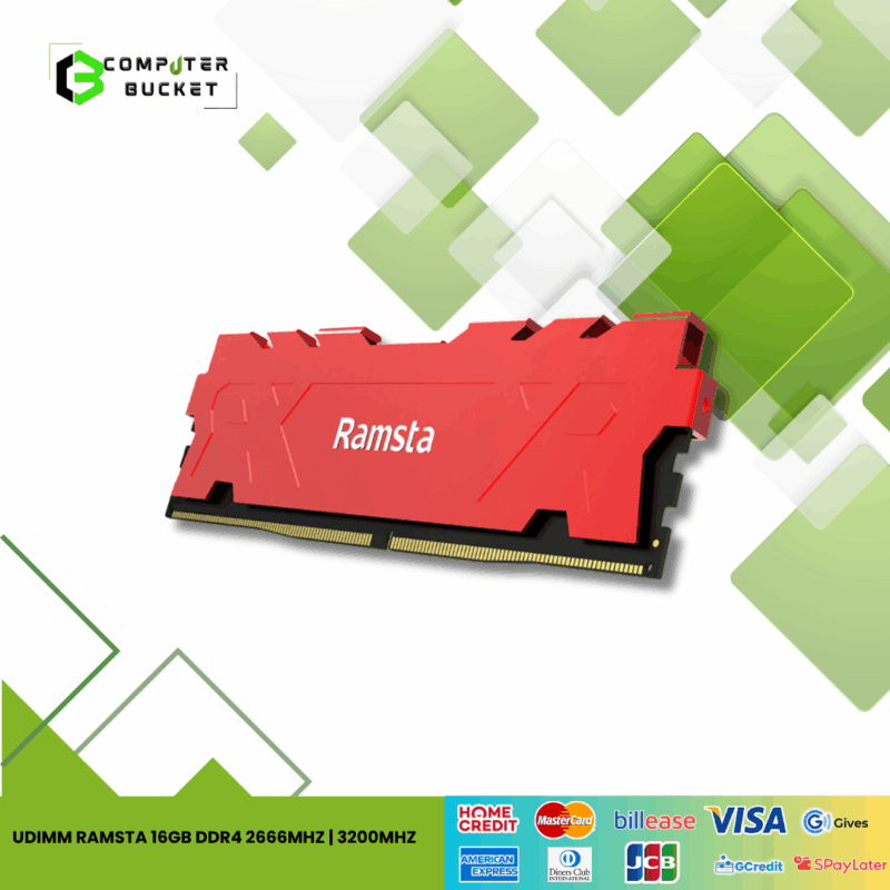 UDIMM RAMSTA 16GB DDR4 2666MHz | 3200MHz