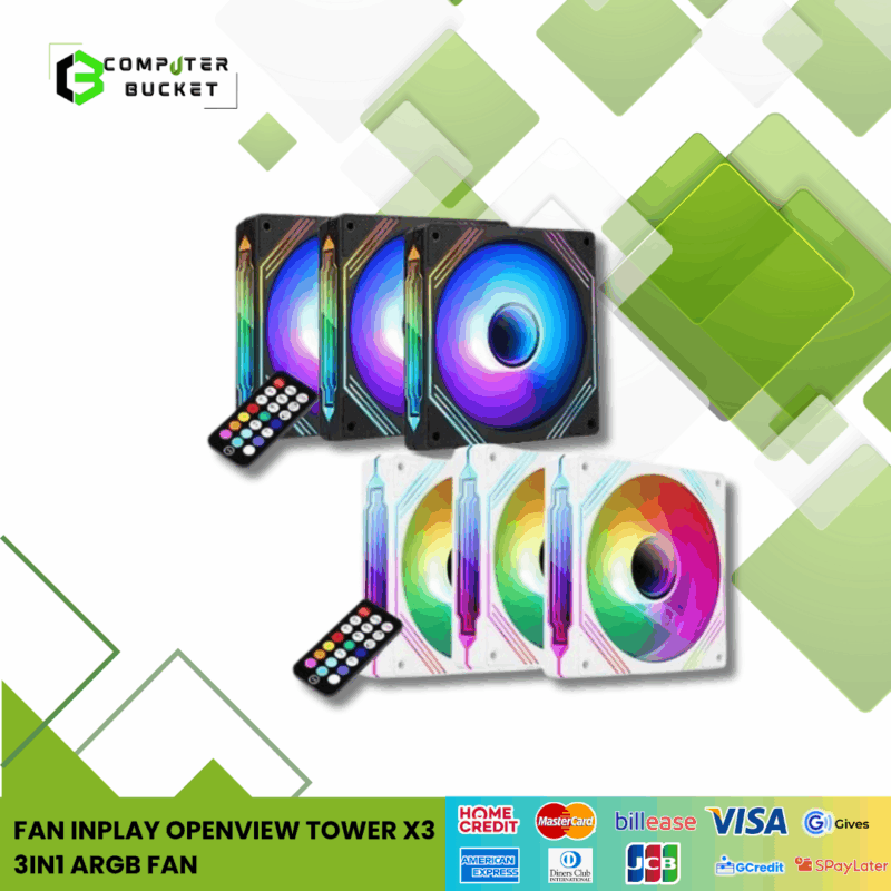 FAN INPLAY OPENVIEW TOWER X3 3IN1 ARGB FAN