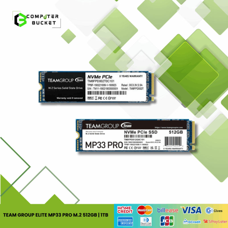 TEAM GROUP ELITE MP33 PRO M.2 512GB | 1TB | 2TB