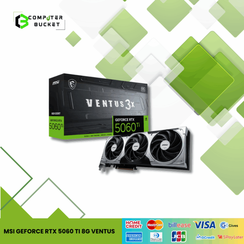 MSI GEFORCE RTX 5060 TI 8G VENTUS