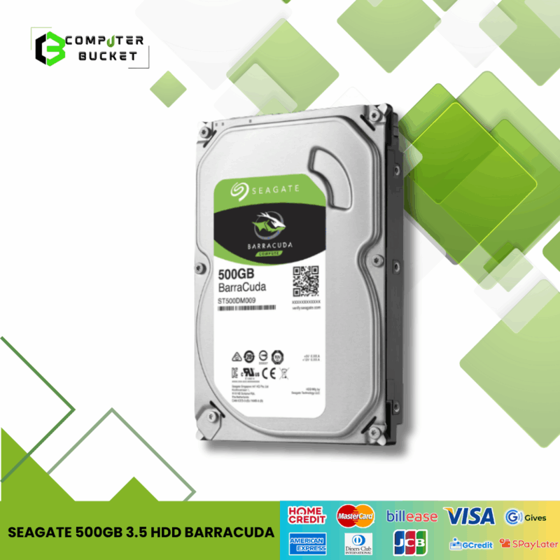SEAGATE 500GB 3.5 HDD BARRACUDA