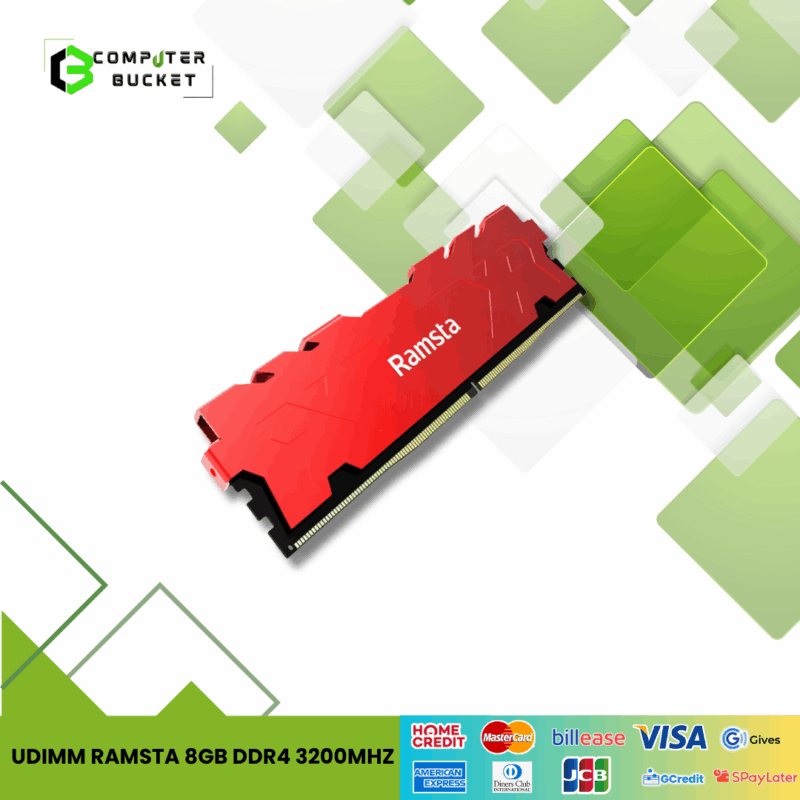 UDIMM RAMSTA 8GB DDR4 2666MHz | 3200MHz