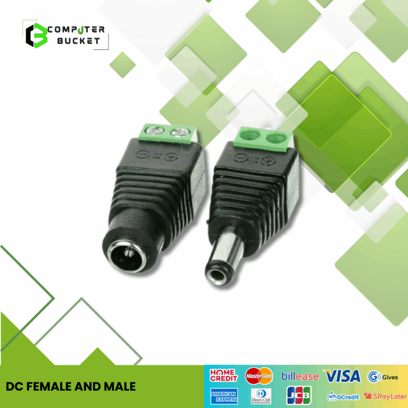 DC FEMALE AND MALE