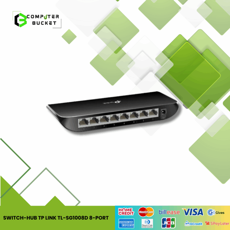 SWITCH-HUB TP LINK TL-SG1008D 8-PORT