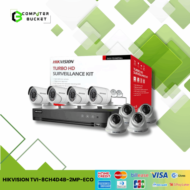 HIKVISION TVI-8CH4D4B-2MP-ECO
