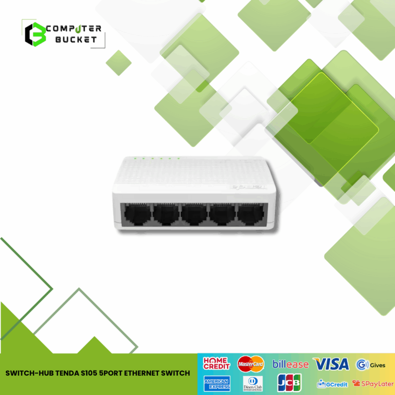 SWITCH-HUB TENDA S105 5PORT ETHERNET SWITCH