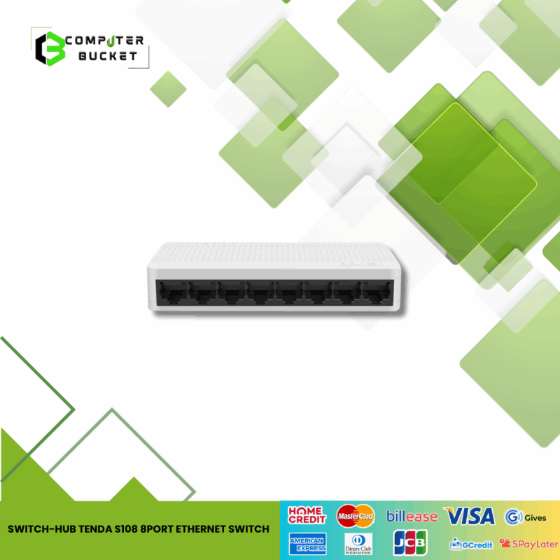 SWITCH-HUB TENDA S108 8PORT ETHERNET SWITCH