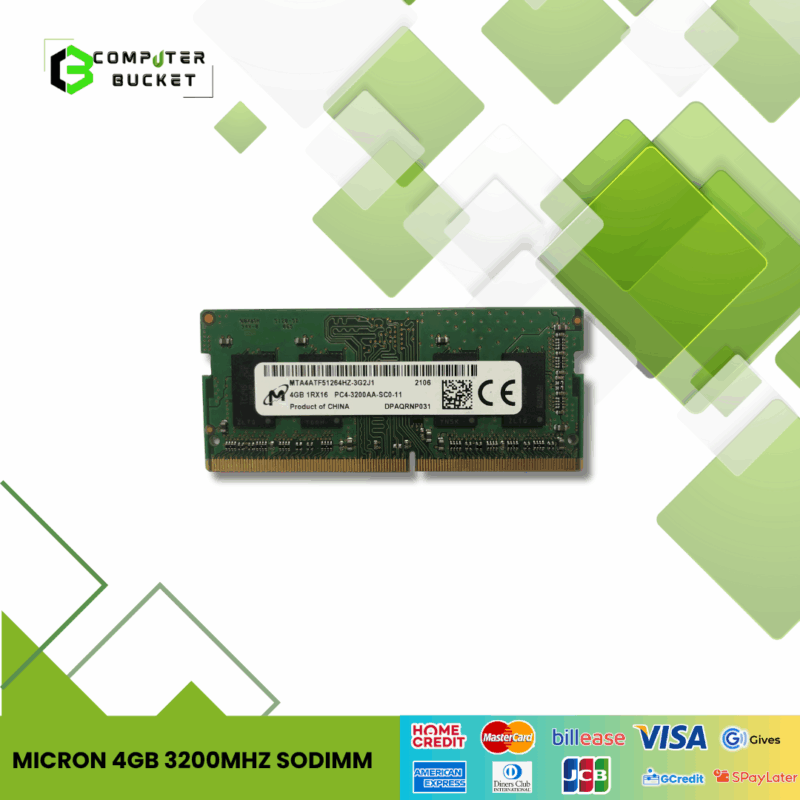 MICRON 4GB 3200MHZ SODIMM