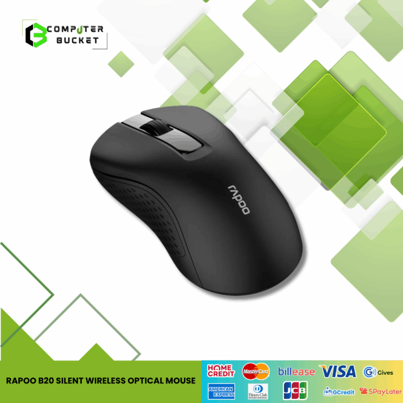 RAPOO B20 SILENT WIRELESS OPTICAL MOUSE