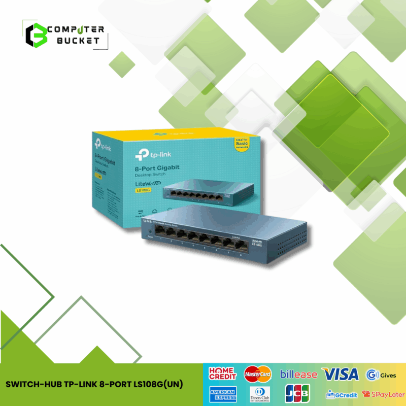 SWITCH-HUB TP-LINK 8-PORT LS108G(UN)