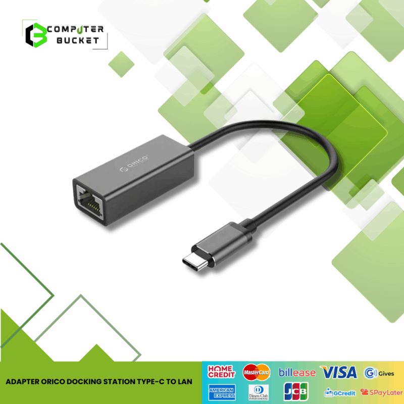 ADAPTER ORICO DOCKING STATION TYPE-C TO LAN