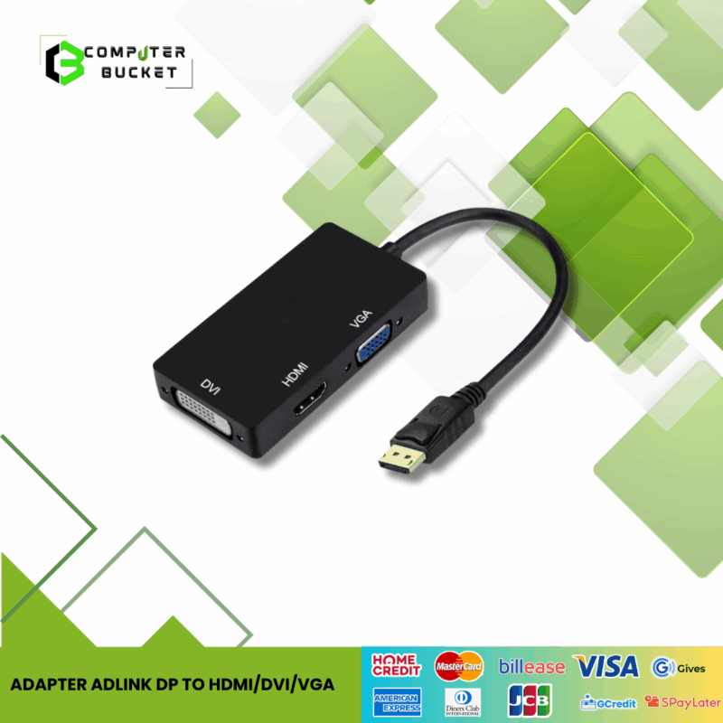 ADAPTER ADLINK DP TO HDMI/DVI/VGA