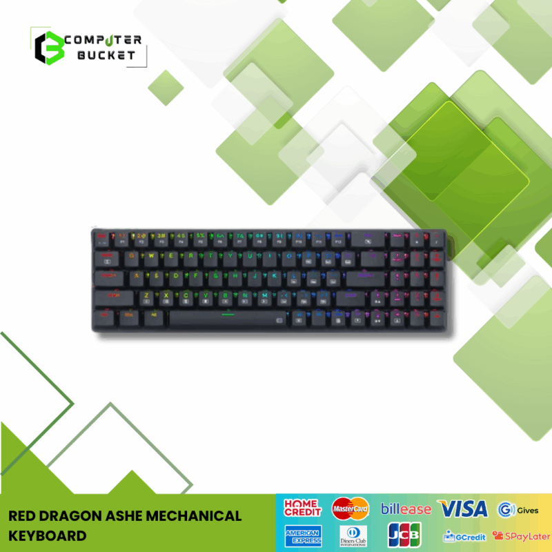 RED DRAGON ASHE MECHANICAL KEYBOARD