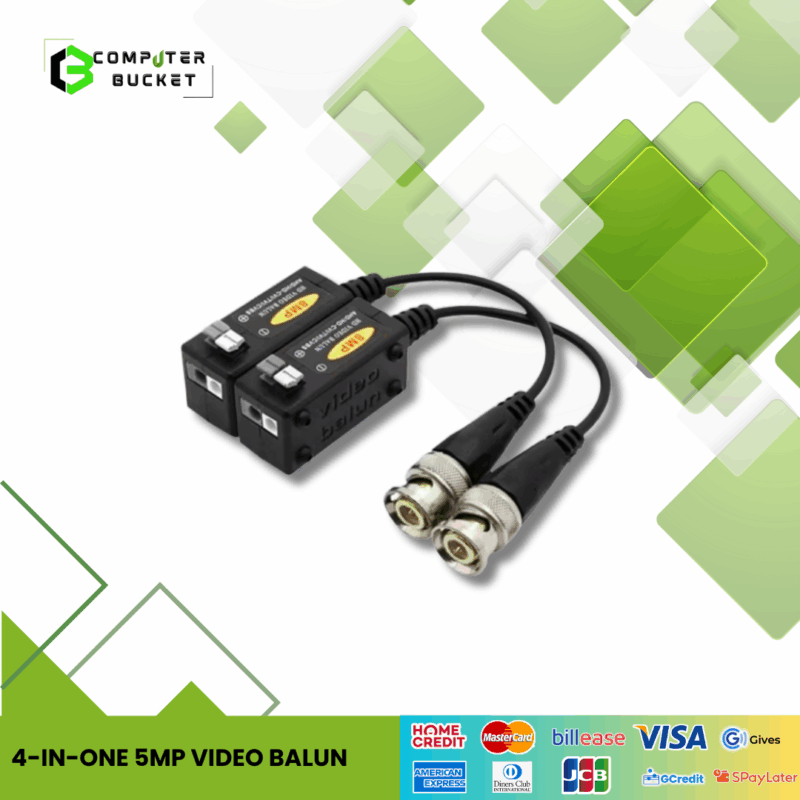 4-IN-ONE 5MP VIDEO BALUN