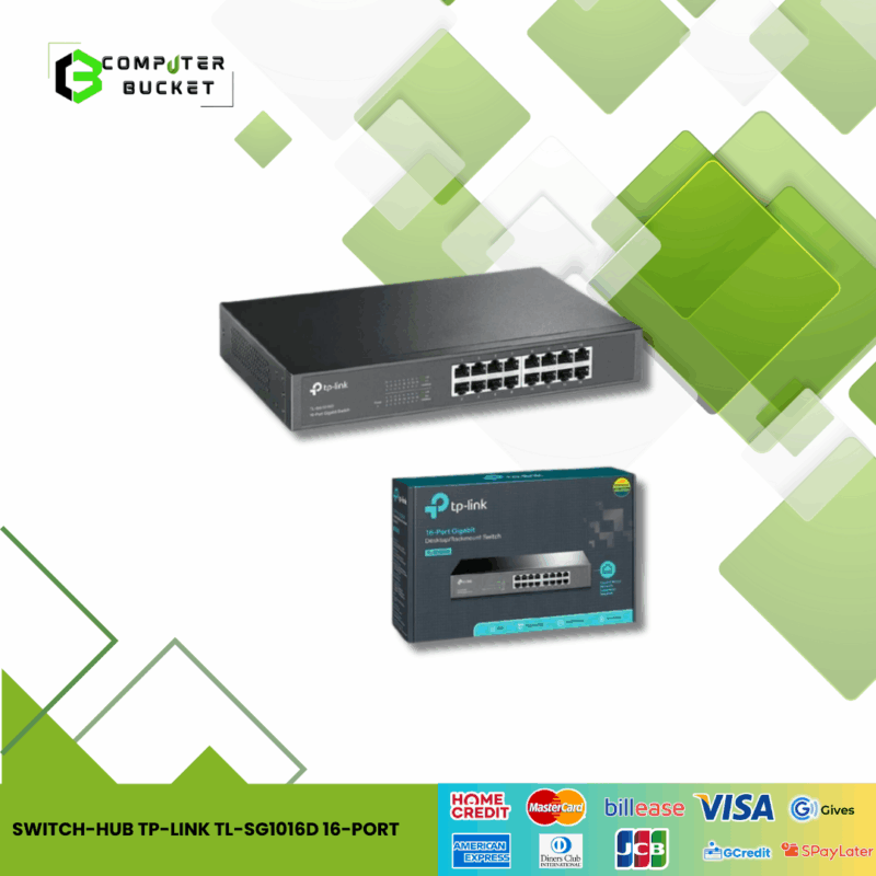 SWITCH-HUB TP-LINK TL-SG1016D 16-PORT