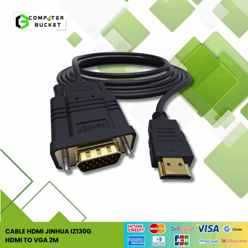 CABLE HDMI JINHUA IZ130G HDMI TO VGA 2M