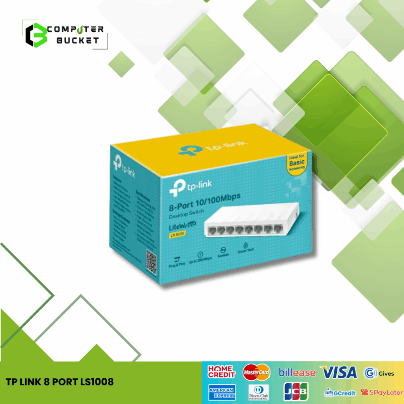 SWITCH-HUB TP LINK 8 PORT LS1008