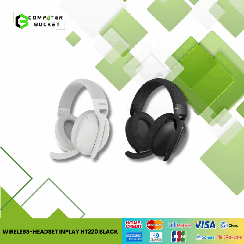 WIRELESS-HEADSET INPLAY HT220 BLACK