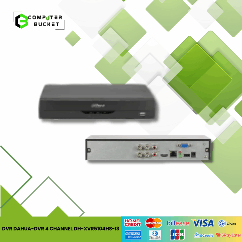 DVR DAHUA-DVR 4 CHANNEL DH-XVR5104HS-I3