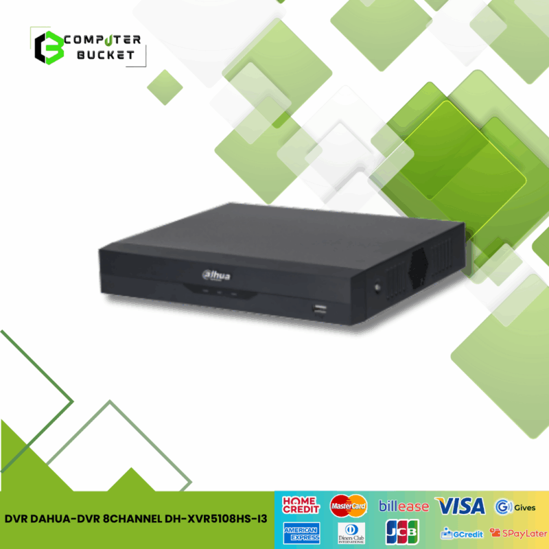 DVR DAHUA-DVR 8CHANNEL DH-XVR5108HS-I3