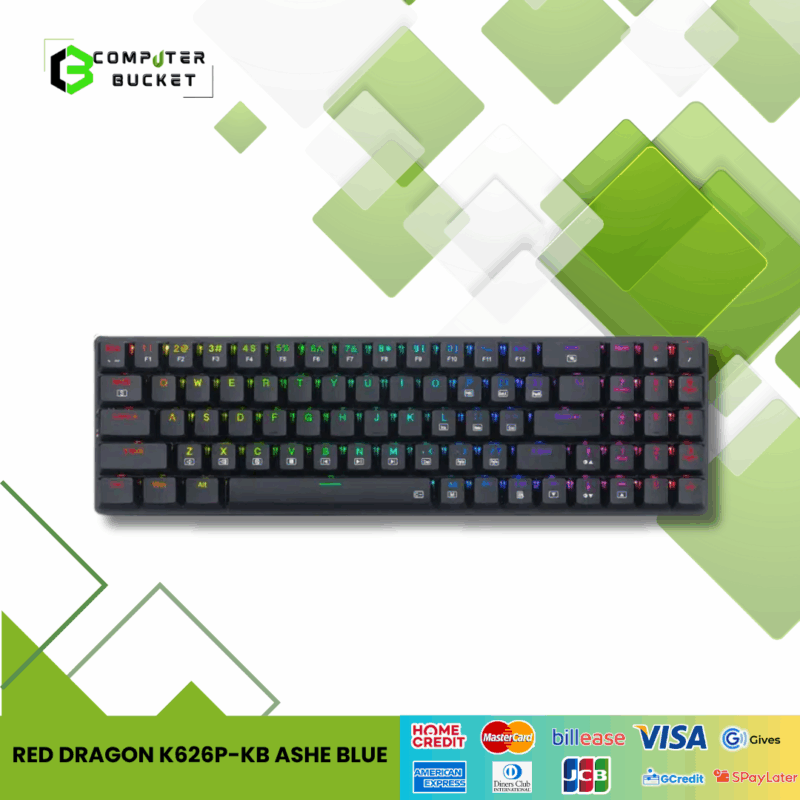 RED DRAGON K626P-KB ASHE BLUE