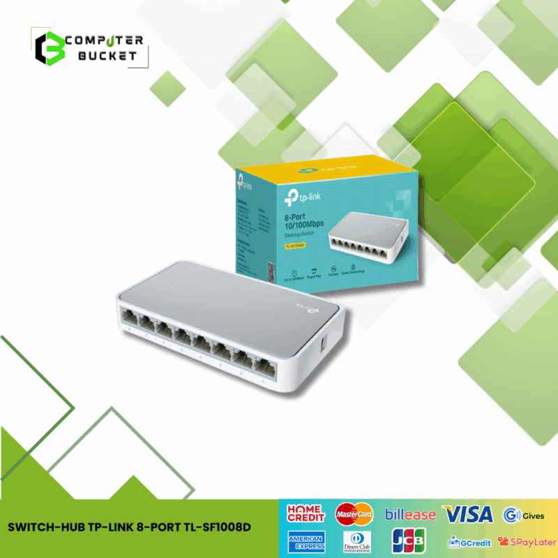SWITCH-HUB TP-LINK 8-PORT TL-SF1008D