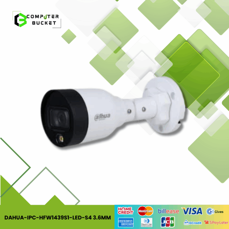 DAHUA-IPC-HFW1439S1-LED-S4 3.6mm