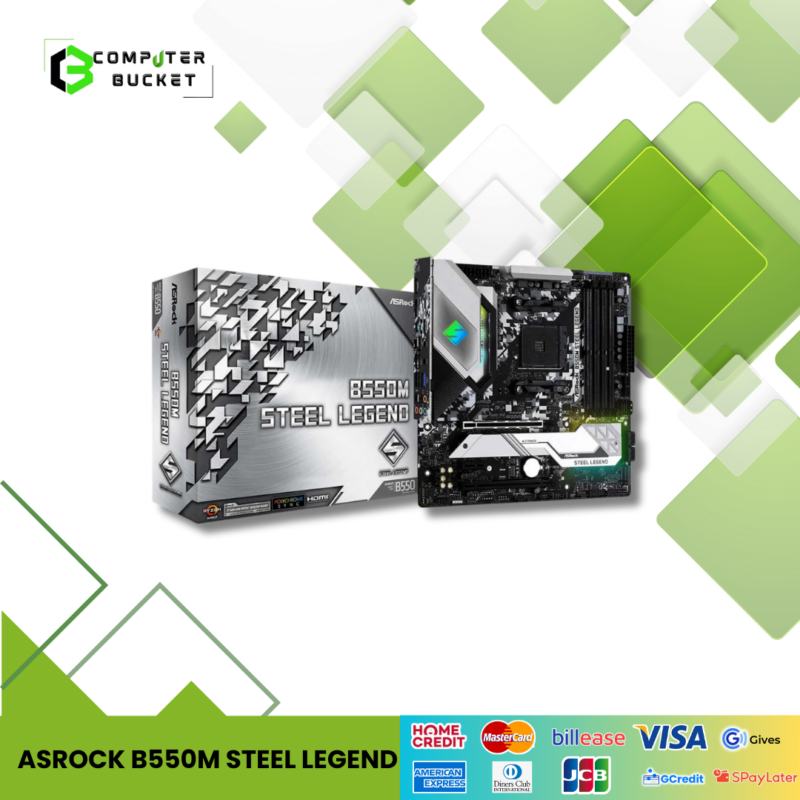 ASROCK B550M STEEL LEGEND
