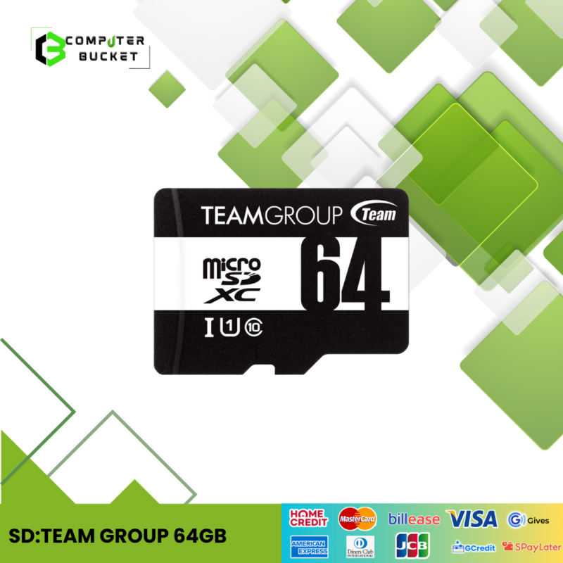 SD CARD:TEAM GROUP 64GB