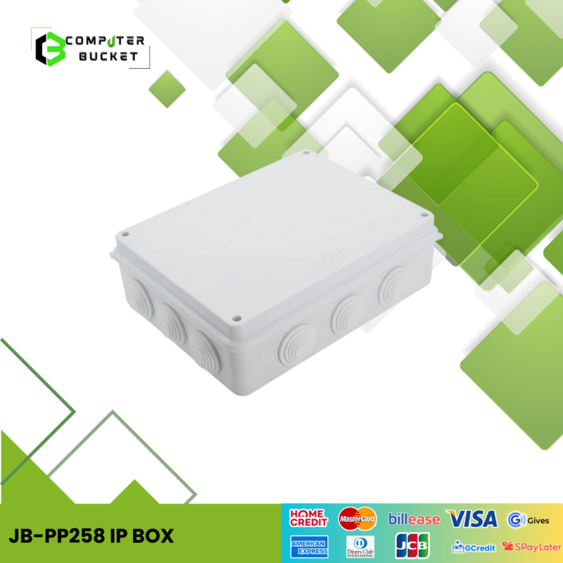 JB-PP258 IP BOX BLACK/WHITE