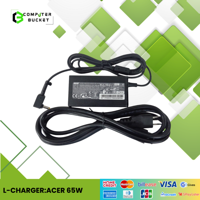 L-CHARGER:ACER 65W 4.0 * 1.7