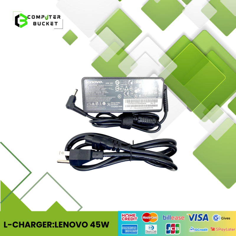 L-CHARGER:LENOVO 45W SIZE: 4.0*1.7