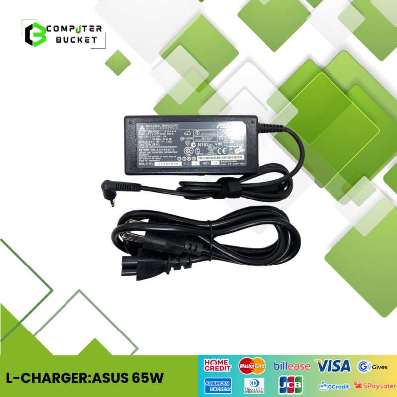 L-CHARGER:ASUS 65W SIZE: 4.0*1.35