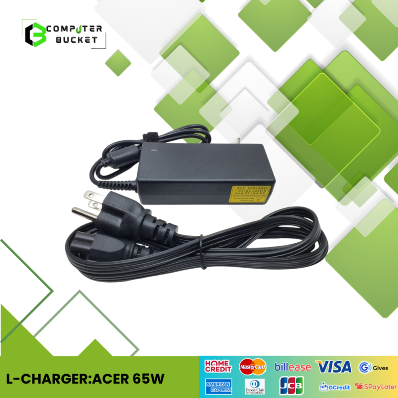 L-CHARGER:ACER 65W 3.0*1.1
