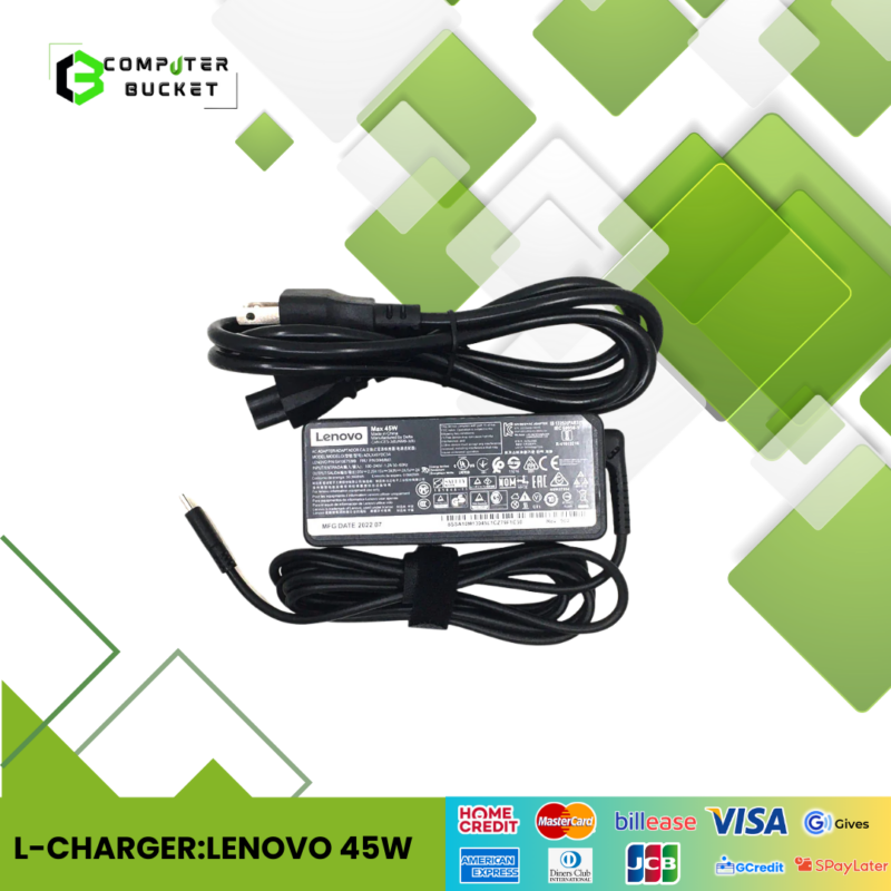 L-CHARGER:LENOVO 45W TYPE C