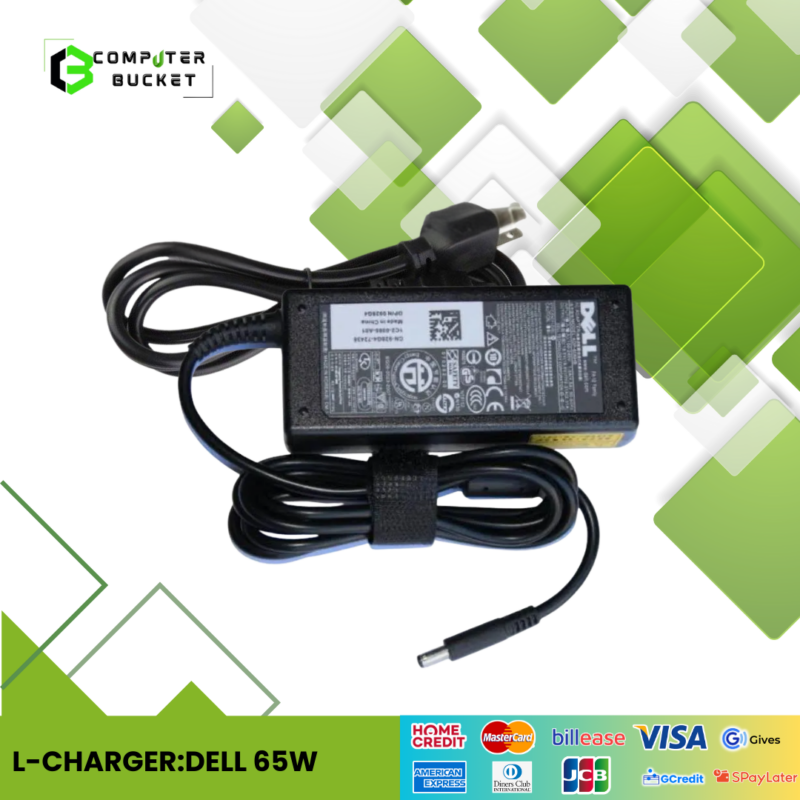 L-CHARGER:DELL 65WATTS 4.5*3.0