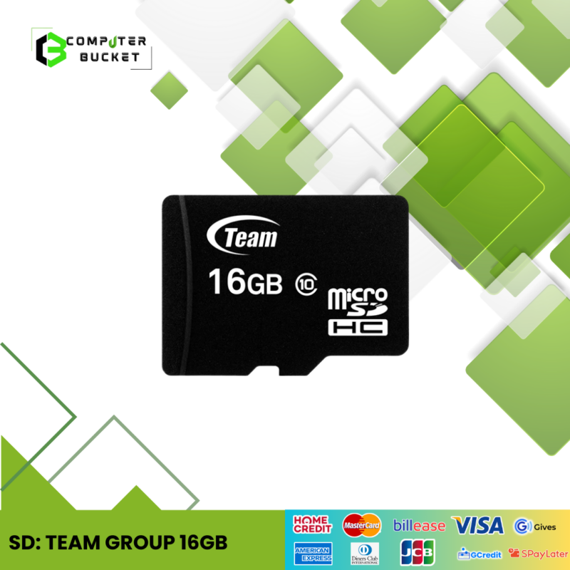 SD CARD: TEAM GROUP 16GB